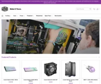 CMStore.eu(The official Cooler Master store) Screenshot