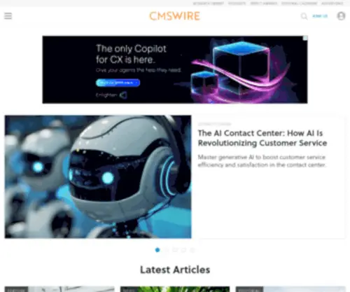 CMswire.com(Customer Experience) Screenshot