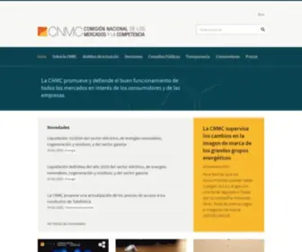CMT.es(Comisión Nacional de los Mercados y la Competencia) Screenshot