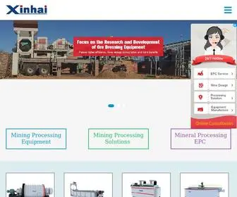 Cmti.co.za(One-stop service for mineral processing plant, include sample test, mine design, equipment manufacture, etc) Screenshot