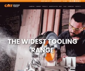 Cmtorangetools.com(Since 1962 CMT has been producing professional tools for woodworking) Screenshot