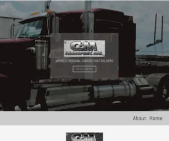 CMtransportinc.com(C&M Transport) Screenshot