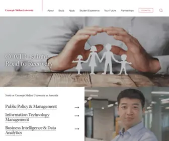 Cmu.edu.au(Cmu) Screenshot