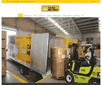 Cmu.mx(Fabricante de Cajas y Empaques de Cartón) Screenshot
