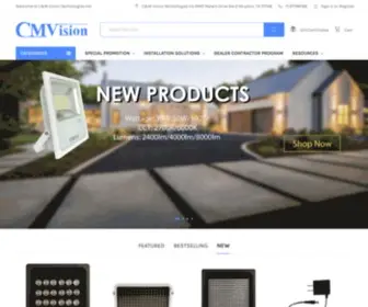 Cmvision.co(CCTV Security System and LED Solution from CMVision Technology) Screenshot