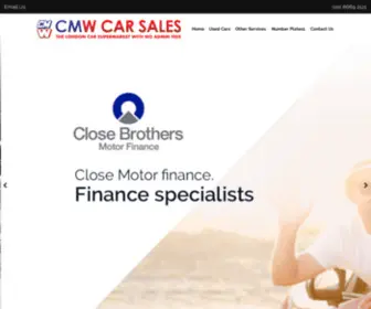 CMwcars.co.uk(CMW Car Sales Limited) Screenshot