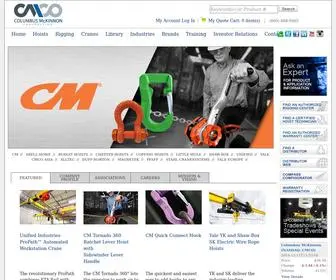 Cmworks.com(Smart Lifting & Motion Control Solutions) Screenshot