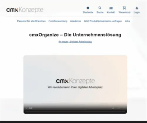 CMxkonzepte.de(CMxkonzepte) Screenshot