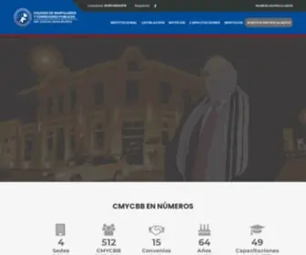 CMYCBB.org.ar(Colegio de Mart) Screenshot
