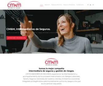 CMymasesores.com(Somos expertos en materia de seguros) Screenshot