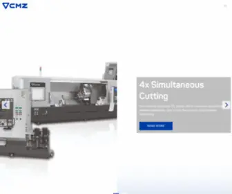 CMZ.com(CNC Lathes for Large Parts Machining) Screenshot