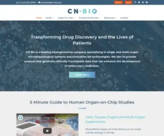 CN-Bio.com(CN BIO Innovations) Screenshot