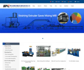 CN-Rubbermachine.com(Qingdao Shun Cheong Machinery Co) Screenshot