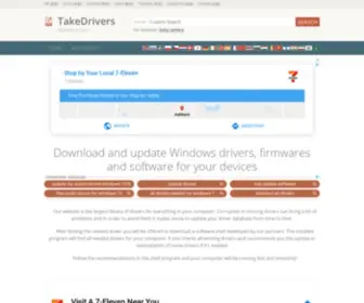 CN-Takedrivers.com(Download and update Windows drivers) Screenshot