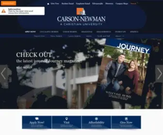 CN.edu(Carson-Newman University (C-N)) Screenshot