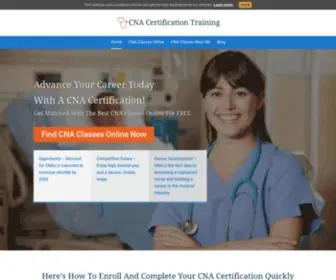 Cnacertification-Training.com(CNA Certification Training) Screenshot