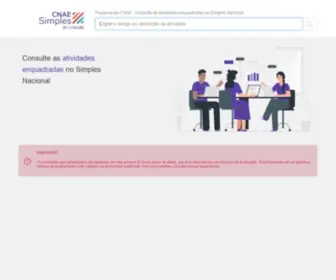 Cnae-Simples.com.br(Cnae Simples) Screenshot