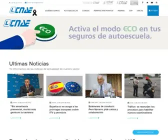 Cnae.com(Confederación) Screenshot