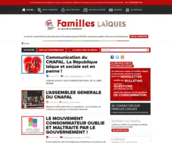 Cnafal.org(Familles Laïques) Screenshot