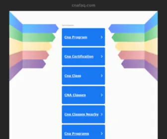 Cnafaq.com(Frequently Asked Questions (FAQ) about CNA) Screenshot