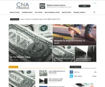Cnafinance.com(CNA Finance) Screenshot