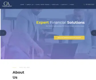 Cnafinancialservices.com(C&A Financial Services) Screenshot