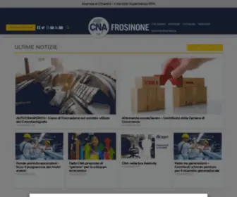 Cnafrosinone.it(SERVIZI e SOLUZIONI per IMPRESE e CITTADINI) Screenshot