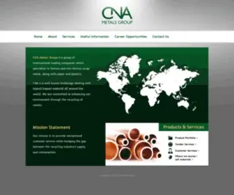 Cnagroup.com(CNA Group) Screenshot