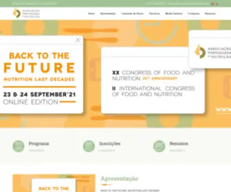 Cna.org.pt(XXI Congresso de Nutrição e Alimentação) Screenshot