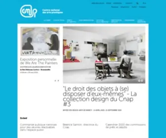 Cnap.fr(Le Centre national des arts plastiques (Cnap)) Screenshot