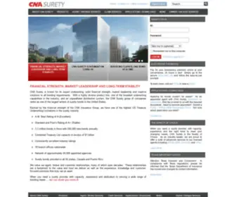 Cnas.info(CNA Surety) Screenshot