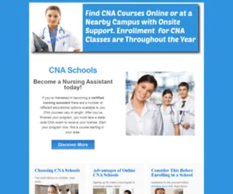 Cnaschool.co(Nursing Assistant Schools) Screenshot