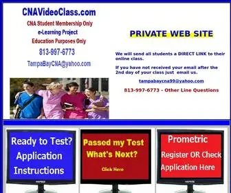 Cnavideoclass.com(CNAVideoClass) Screenshot