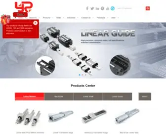 Cnballscrew.com(Linear Motion) Screenshot