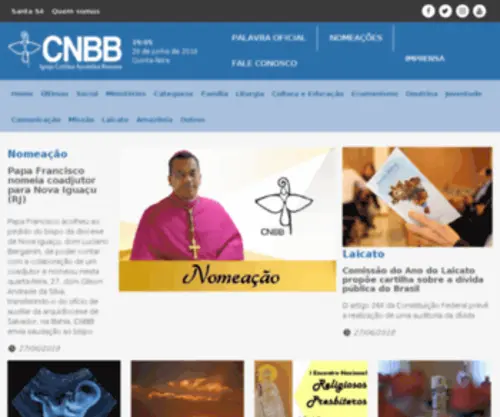 CNBB.net.br(CNBB) Screenshot
