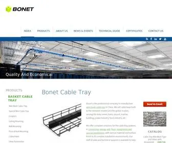 Cnbonet.com(Bonet Cable Tray) Screenshot