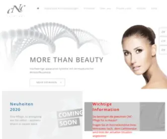 CNC-Cosmetic.de(CNC cosmetic GmbH) Screenshot
