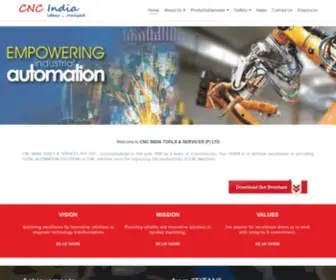 CNC-India.com(CNC India) Screenshot