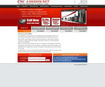 CNC-London.net(Computing and Networking Consultancy London) Screenshot