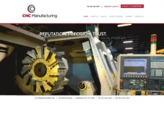 CNC-MFG.net(CNC Manufacturing) Screenshot