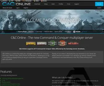 CNC-Online.net(Command & Conquer online multiplayer server) Screenshot
