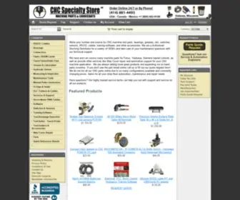 CNC-Specialty-Store.com(CNC Specialty Store) Screenshot