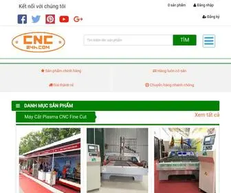 CNC24H.com(Máy) Screenshot