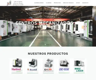 CNCchile.cl(CNC CHILE LTDA) Screenshot