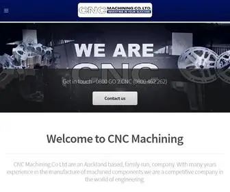 CNC.co.nz(CNC Machining Co Ltd) Screenshot