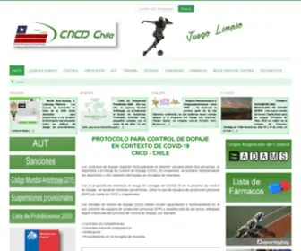 CNCD-Chile.cl(Comisión) Screenshot