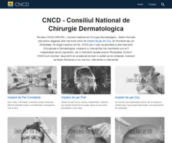 CNCD.org.ro(Home) Screenshot