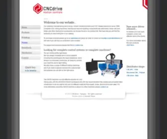 CNCDrive.com(Motion controls) Screenshot