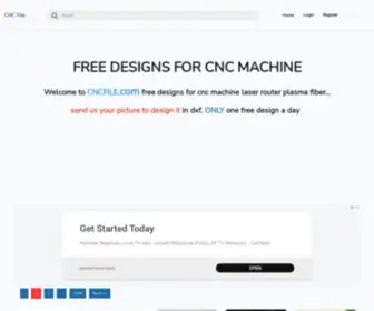 CNcfile.com(CNC File) Screenshot