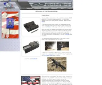 CNcguns.com(Home of the AR45) Screenshot